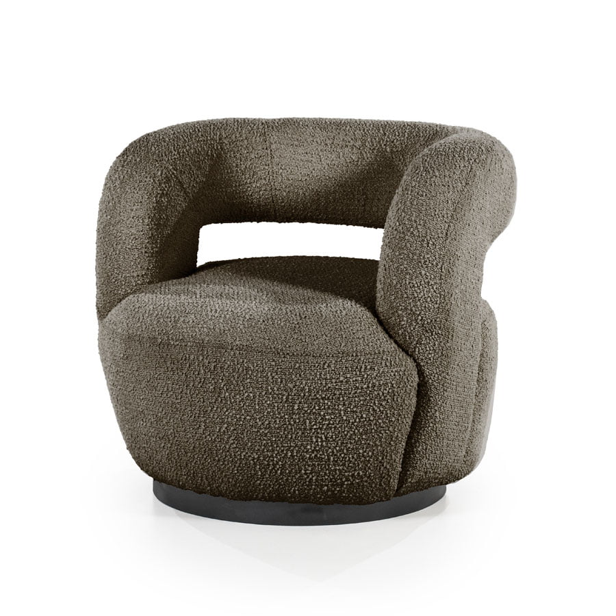 Fauteuil Sharon – bruin Spark