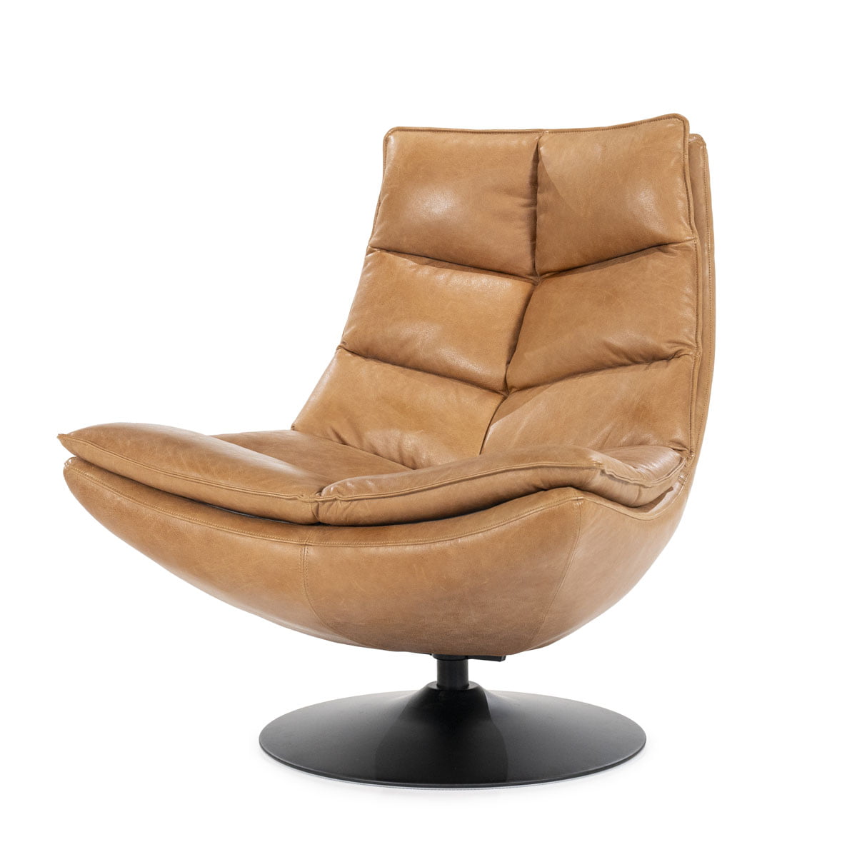 Fauteuil Sven – cognac