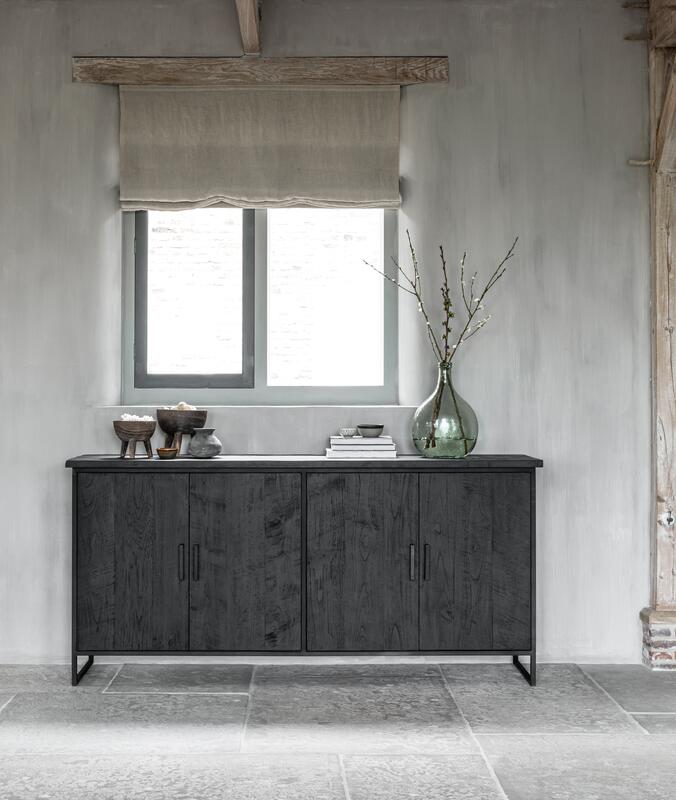 Dressoir Timeless Black Beam Teakhout