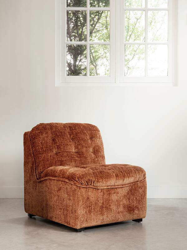 Fauteuil Liberty Glamour Cinnamon