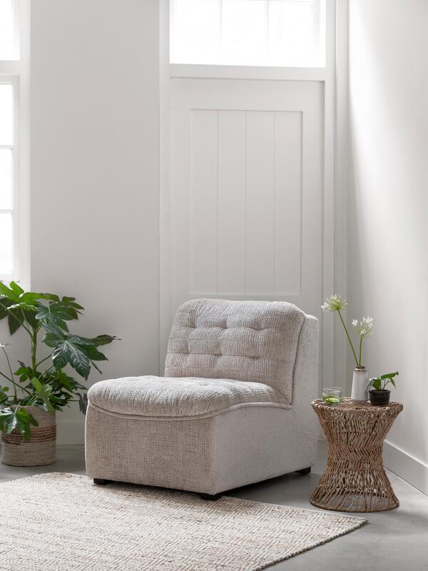 Fauteuil Liberty Glamour Naturel