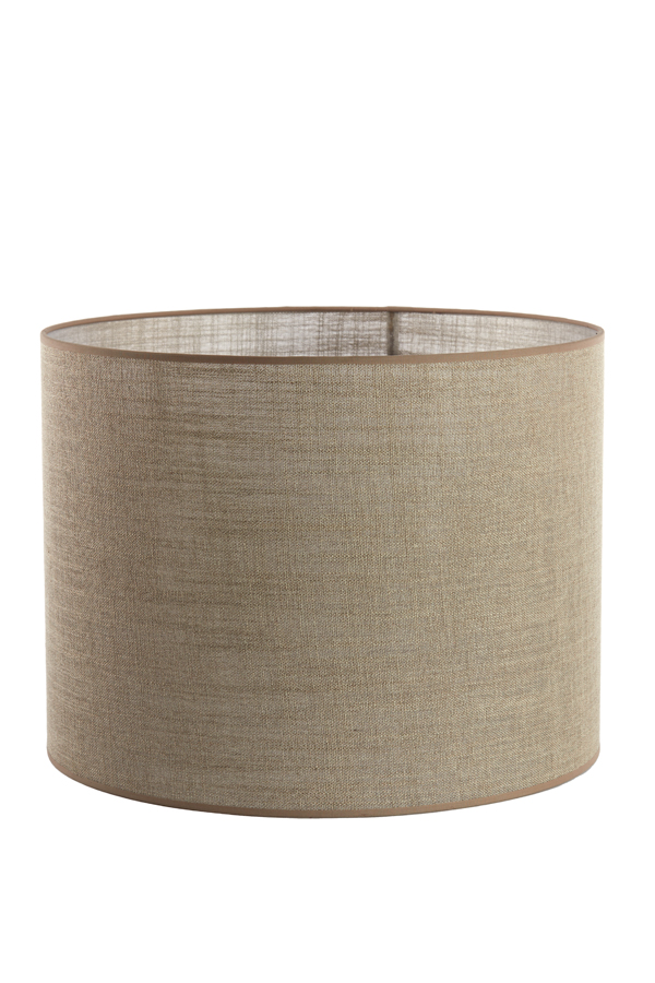 Lampenkap rond CADEN beige