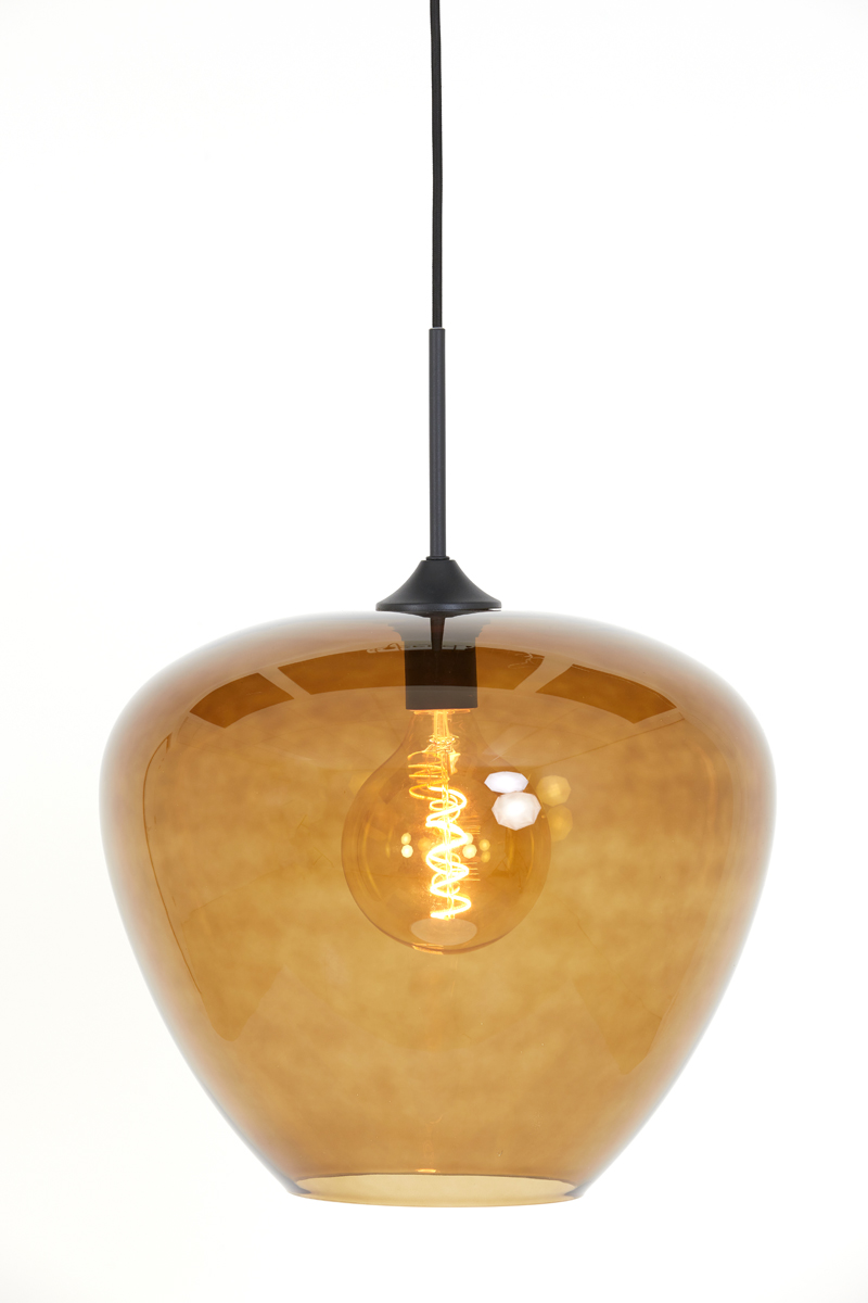 Hanglamp MAYSON bruin + zwart