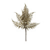 Ornament 35×40 cm LEAF metaallic licht goud