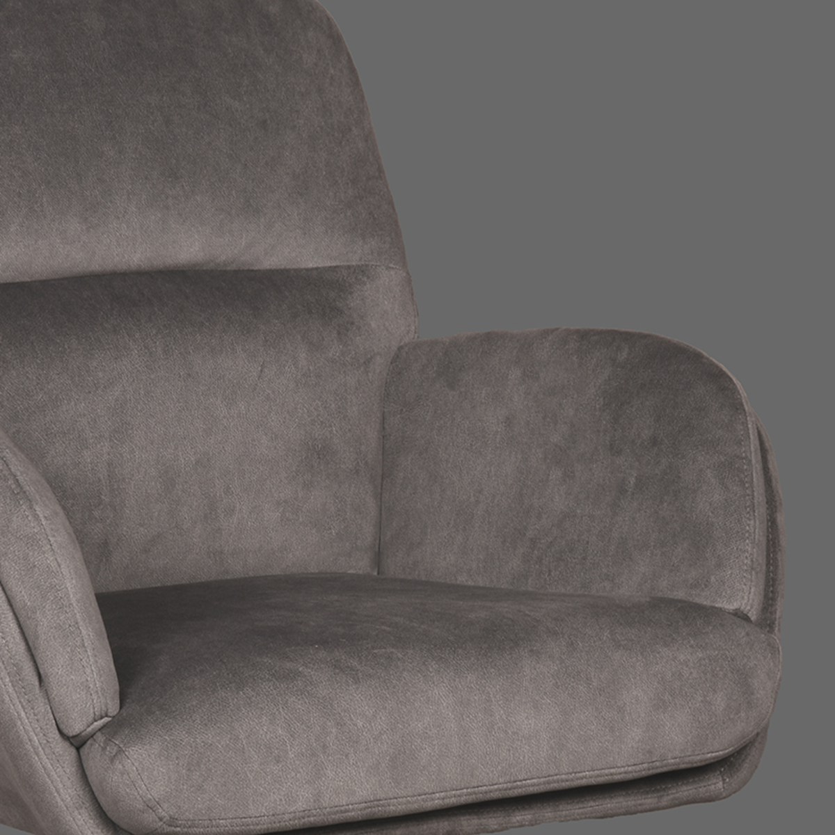 Fauteuil Moss Cosmo Antraciet