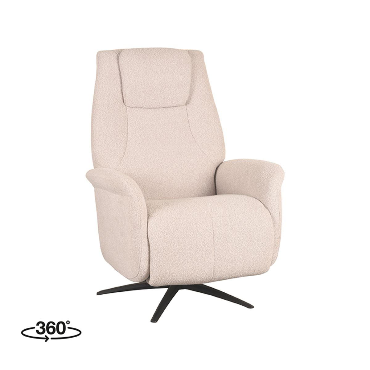 Fauteuil Stockholm Boucle Naturel