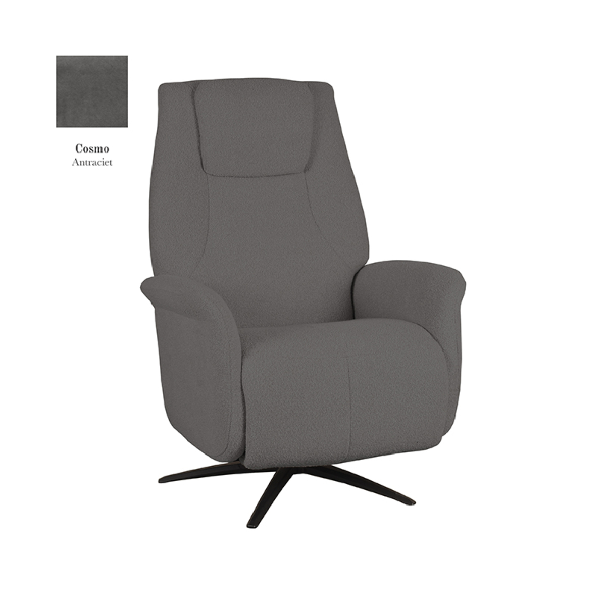 Fauteuil Stockholm Cosmo Antraciet