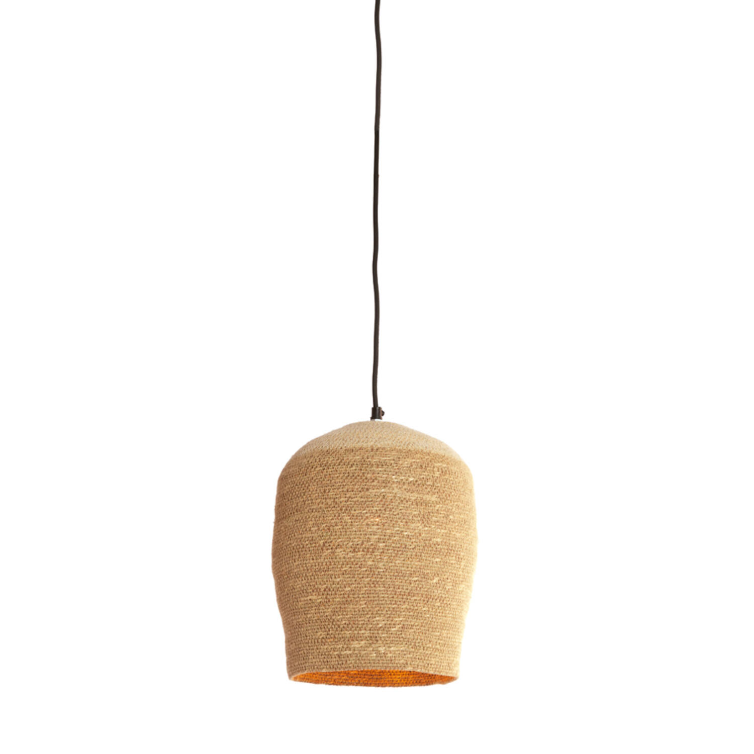 Hanglamp BOLSENA zeegras naturel + crème