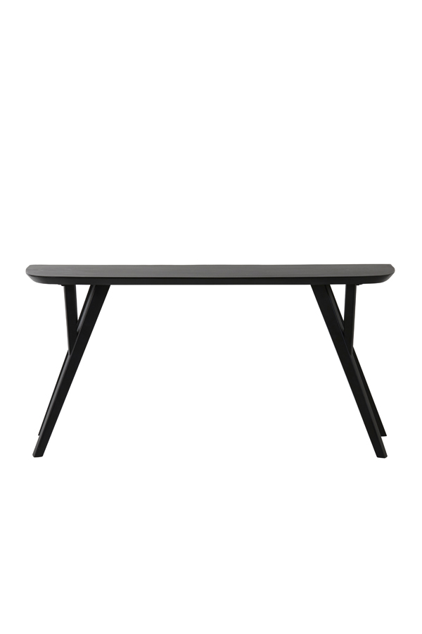 Sidetable QUENZA mat zwart