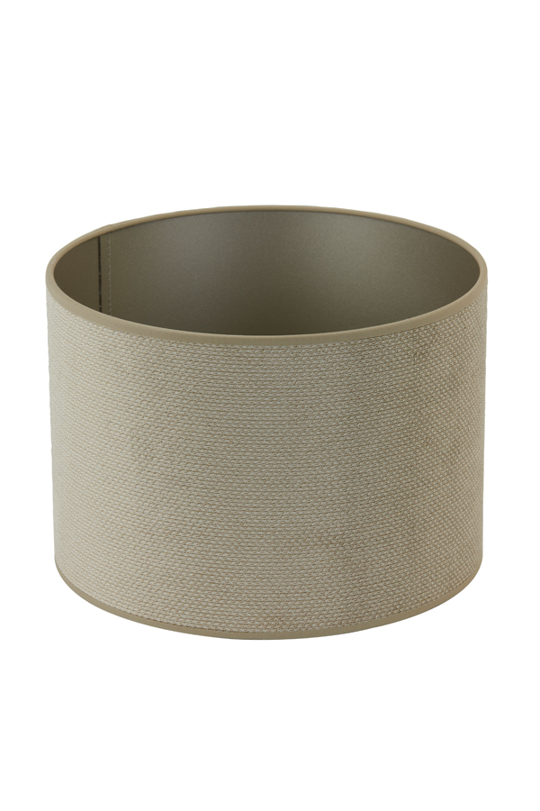 Lampenkap rond VANDY beige